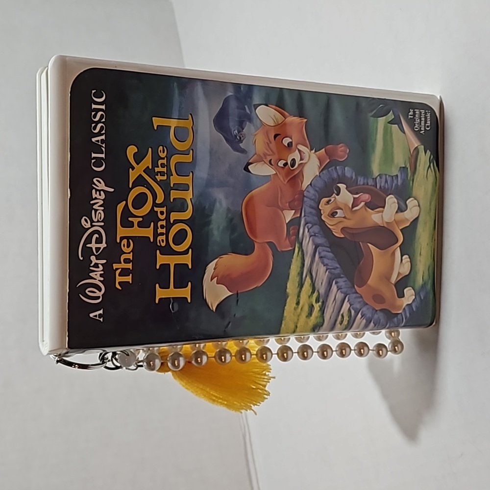 Disney's Fox and the Hound VHS clutch handcrafted